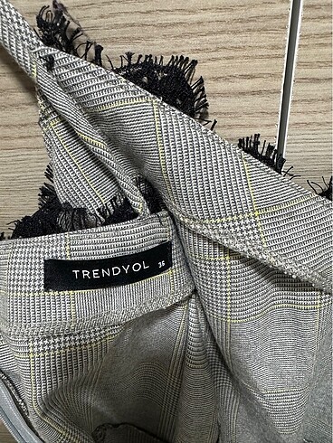 Gri İp Askılı Elbise - Görsel 5