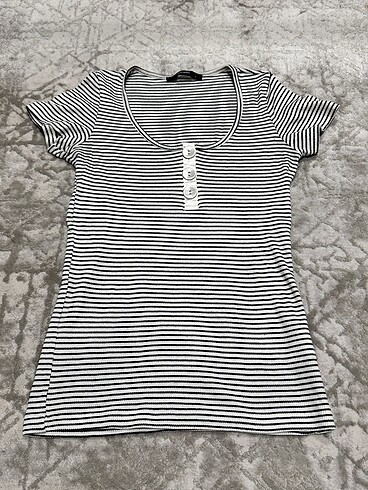 Vero Moda Çizgili Tshirt