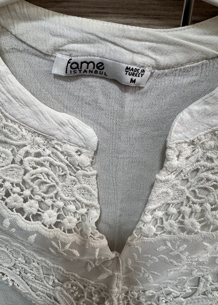 İşlemeli Bluz - Görsel 4