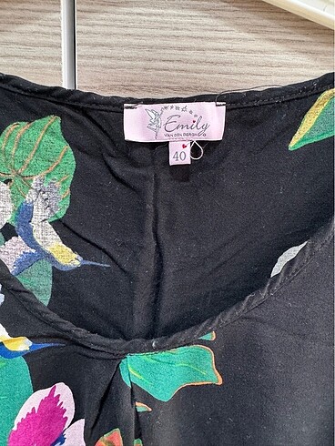 Çiçekli Bluz - Görsel 3