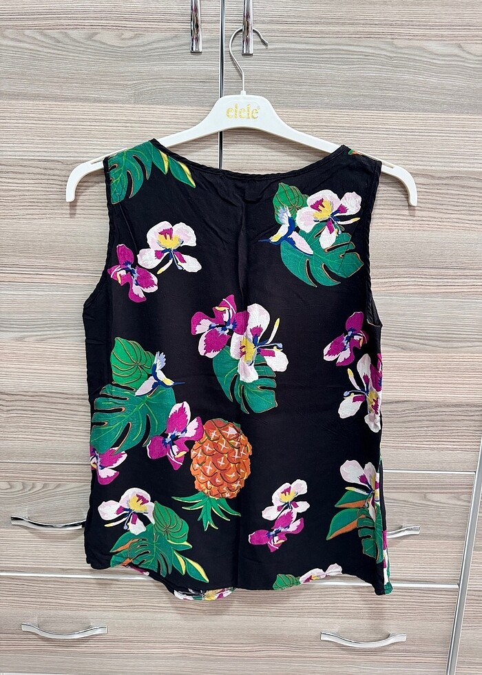 Çiçekli Bluz - Görsel 2