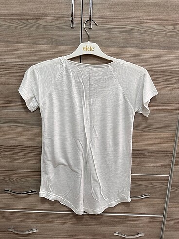 Zara Beyaz Tshirt - Görsel 2