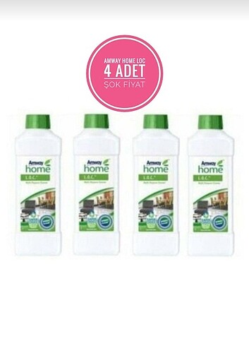 Amway Home Loc Çok Amaçlı Temizleyici 4lü