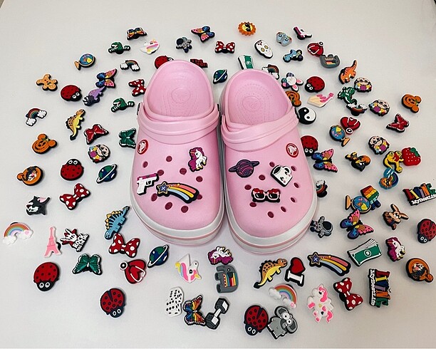 Charm crocs süsü