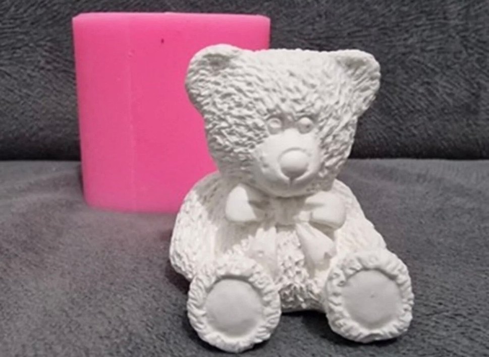 Ayıcık silikon kalıp - Görsel 3