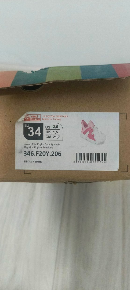 Kız Çocuk Pembe Vicco Bağcıklı Spor Ayakkabı - Görsel 4