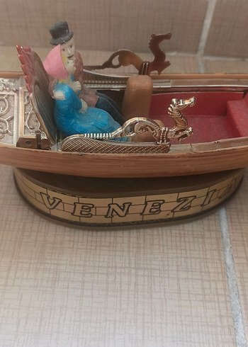 Venedik Gondol Figürü Venezia - Görsel 5