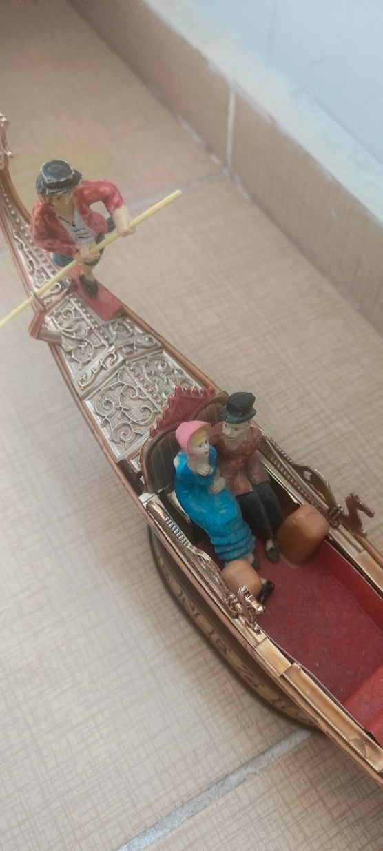 Venedik Gondol Figürü Venezia - Görsel 3