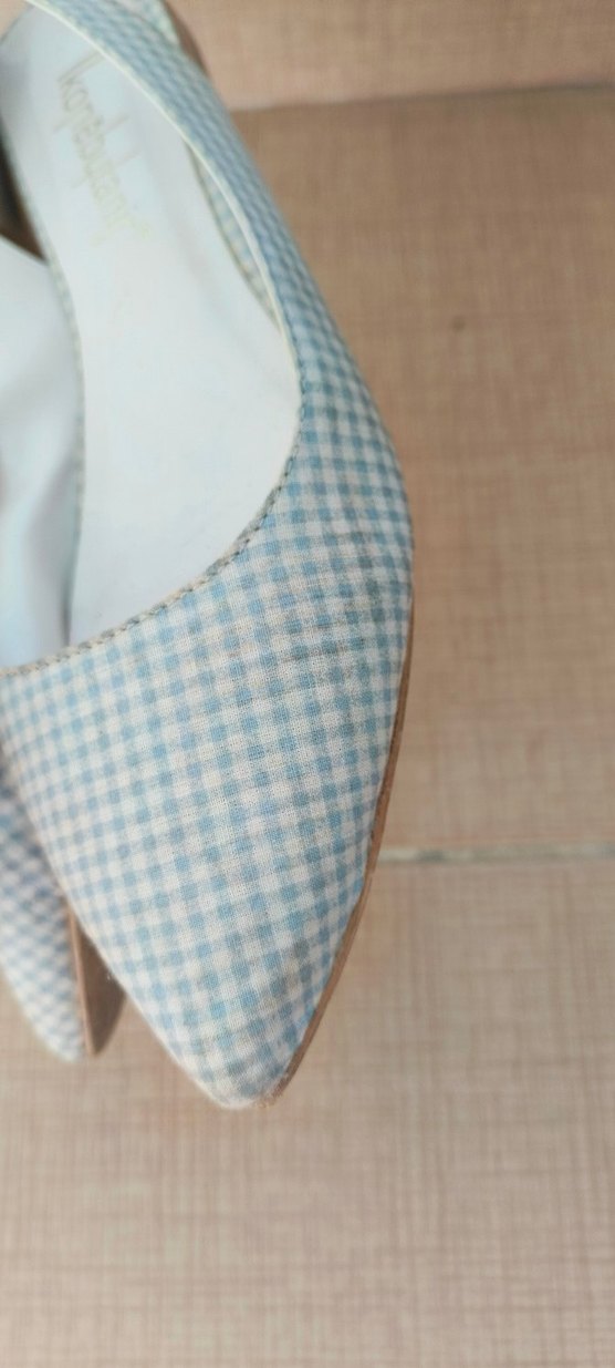 Piti Pöti Kareli Bantlı Fiyonklu Kadın Babet - Görsel 4