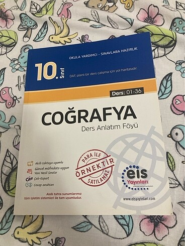 Eis yayınları 10. Sınıf coğrafya ders anlatım föyü