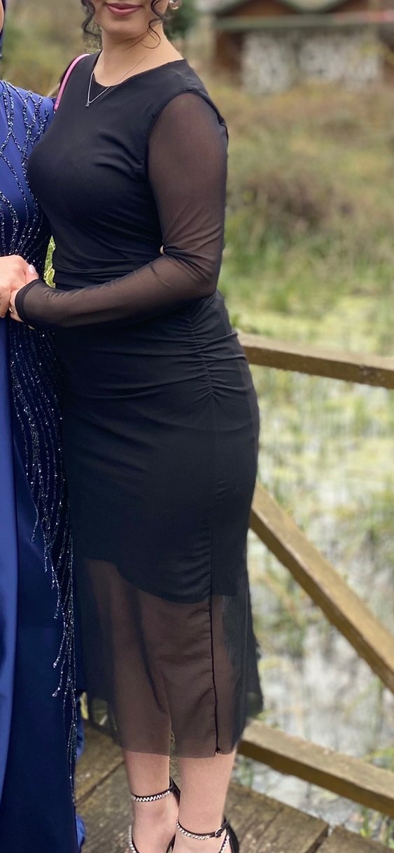 Tüllü elbise - Görsel 3