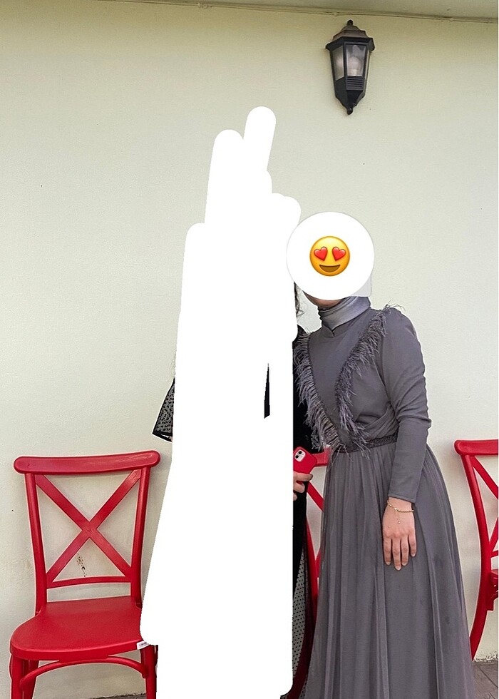 Gri abiye - Görsel 4