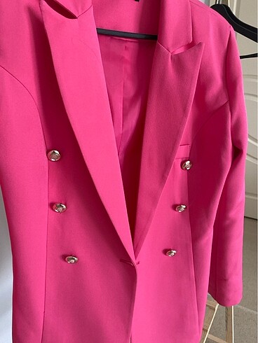36 Beden addax pembe blazer ceket