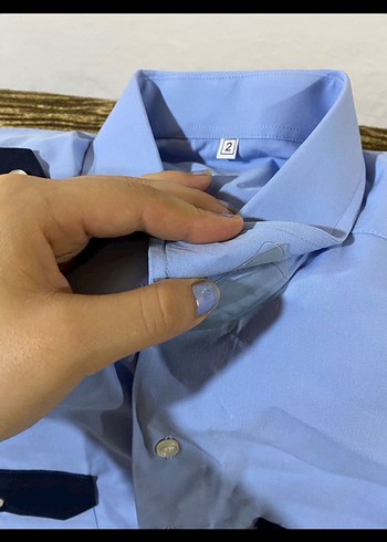 Mavi Erkek Gömlek - Görsel 2