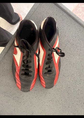 Kırmızı Erkek Futbol Ayakkabısı Cırt Cırtlı - Görsel 4