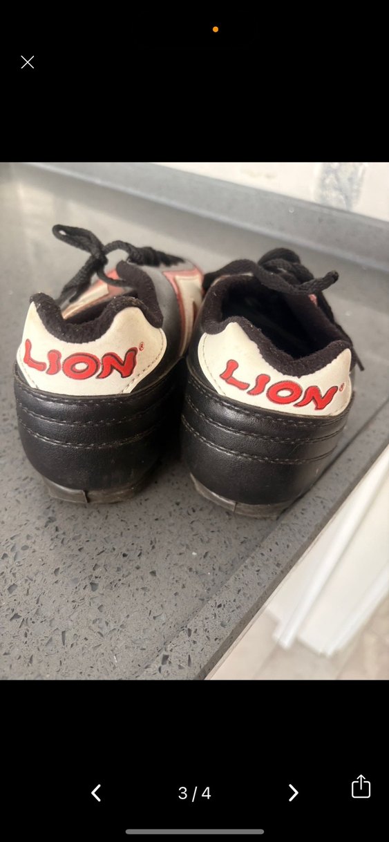 Kırmızı Erkek Futbol Ayakkabısı Cırt Cırtlı - Görsel 3