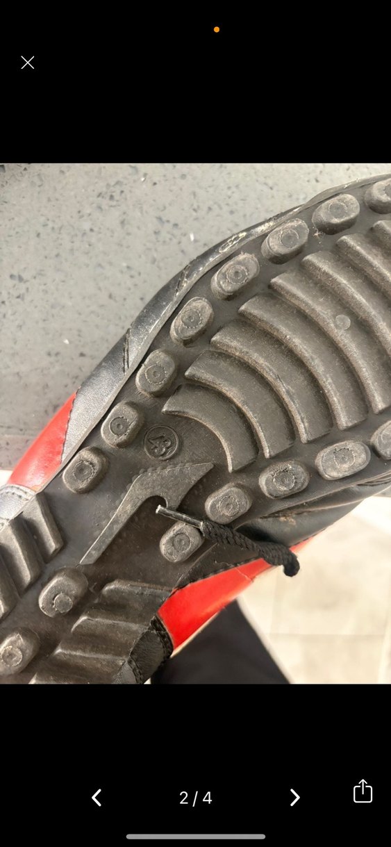 Kırmızı Erkek Futbol Ayakkabısı Cırt Cırtlı - Görsel 2