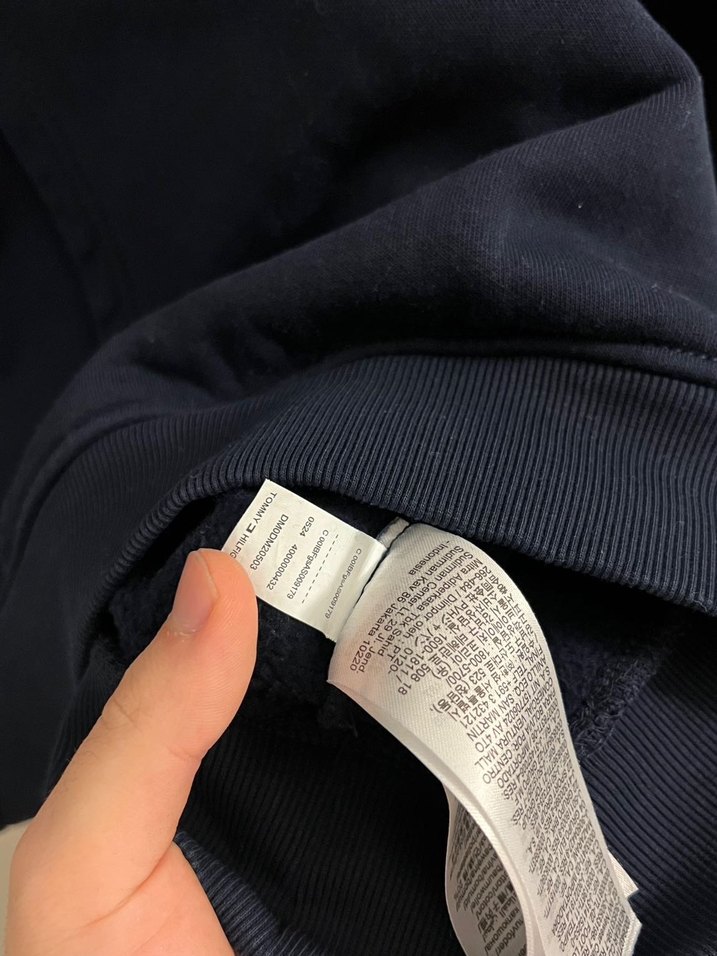 Tommy Jeans Lacivert Kapüşonlu Sweatshirt - Görsel 5