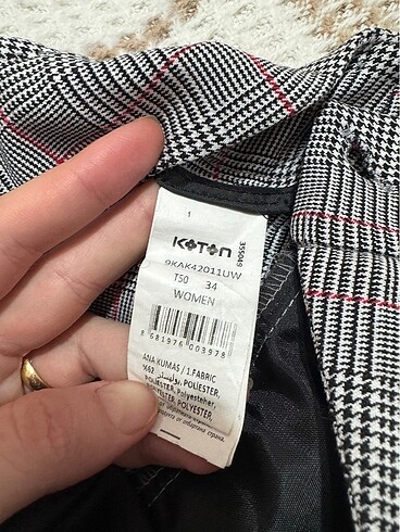 34 Beden Kumaş pantolon