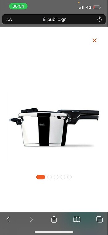 Fissler düdüklü tencere