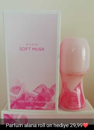 Avon soft musk parfüm 