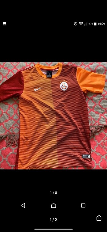 12-13 yaş Galatasaray forması