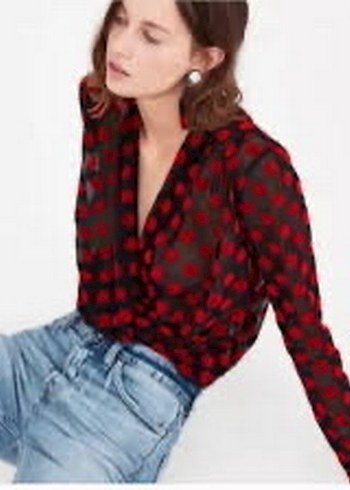 Zara Tül transparan Bluz - Görsel 2