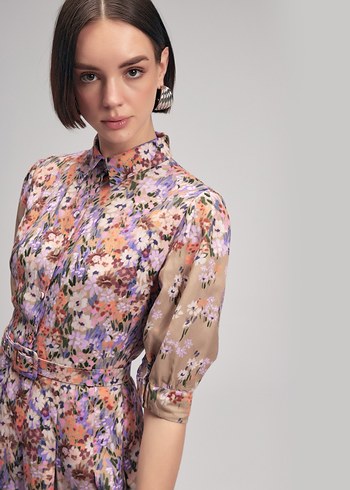 ADL DESENLİ ELBİSE - Görsel 6