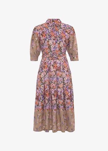 ADL DESENLİ ELBİSE - Görsel 7