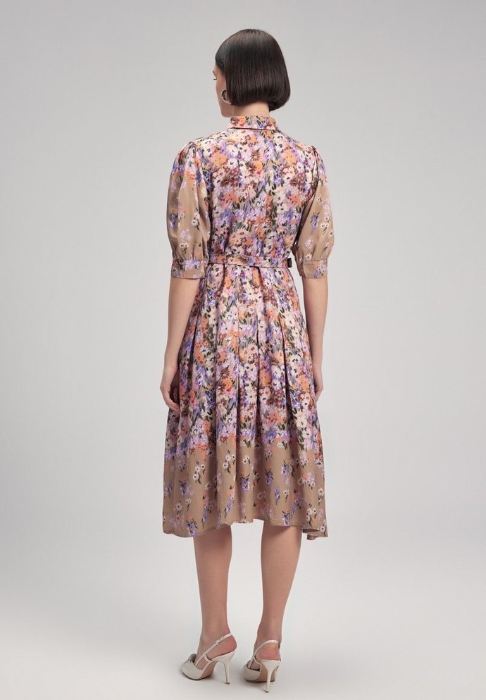 ADL DESENLİ ELBİSE - Görsel 3