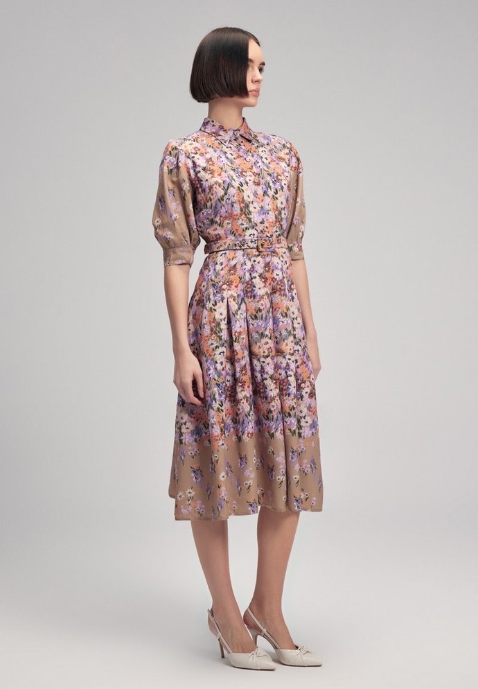 ADL DESENLİ ELBİSE - Görsel 2