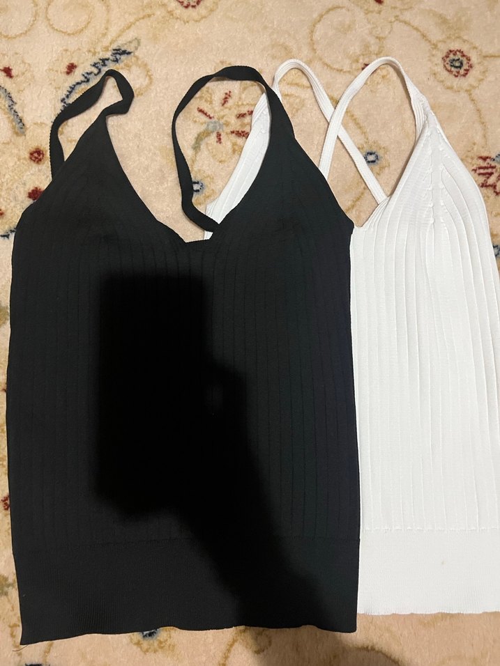 Siyah V Yaka Kadın Bluz - Görsel 4