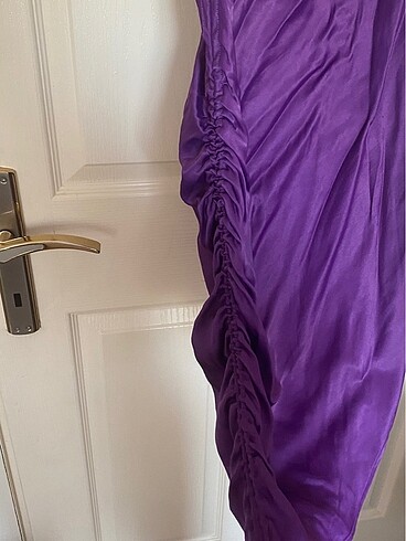 Zara Mor Elbise - Görsel 6