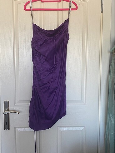 Zara Mor Elbise - Görsel 4
