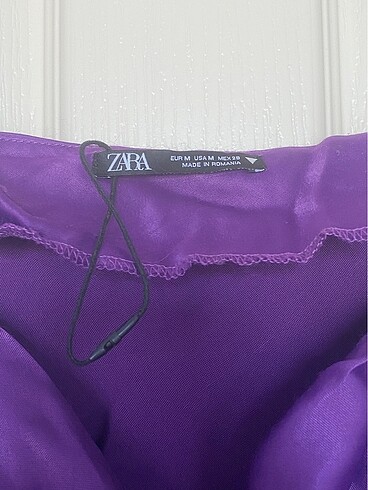 Zara Mor Elbise - Görsel 7