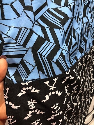 m Beden mavi Renk Oversize Elbise