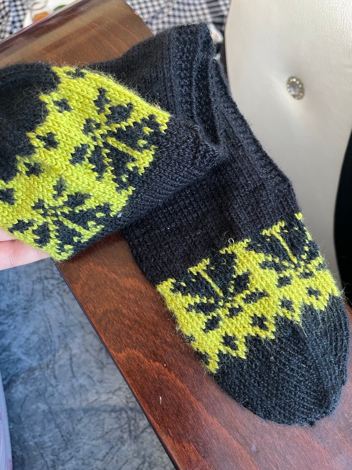 Çorap Gelin patiği - Görsel 2