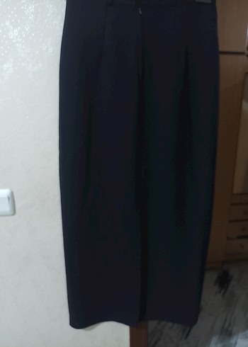 Siyah Pileli Uzun Kadın Etek