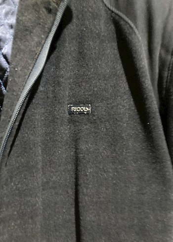 Erkek Siyah Midi Boy Fermuarlı Ceket - Görsel 3