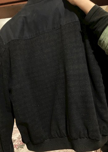 Erkek Siyah Midi Boy Fermuarlı Ceket - Görsel 8