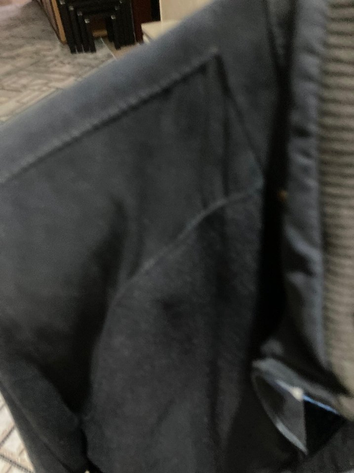 Erkek Siyah Midi Boy Fermuarlı Ceket - Görsel 4