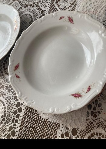 Parlak kahverengi 4 adet yemek tabağı - Görsel 3