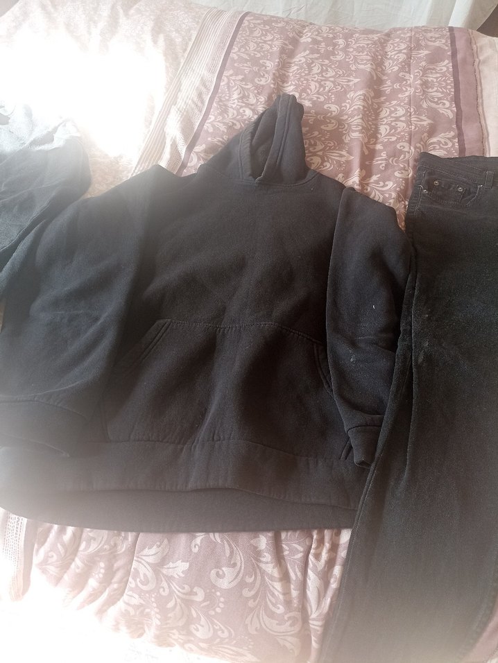 Gri Bel Detaylı Oversize Sweatshirt - Görsel 2