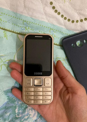 Pastel Kahverengi DOOGE Tuşlu Telefon