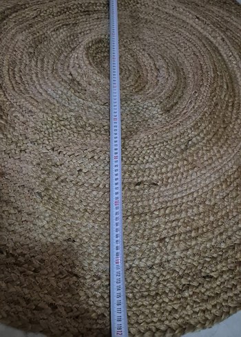 Yuvarlak Hasır jut  Halı zara - Görsel 6