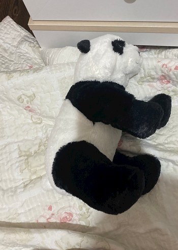  Beden İkea Beyaz Siyah Panda Peluş Oyuncak