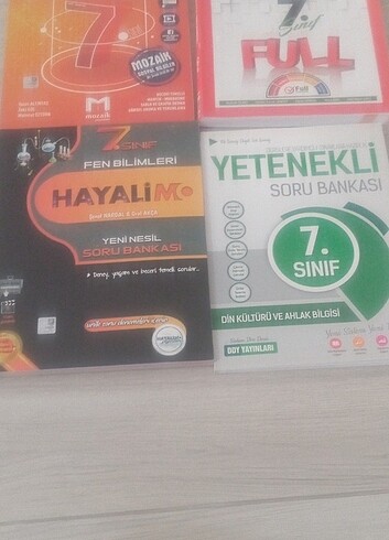  Set olarak 7 sınıf 