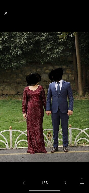 Bordo abiye