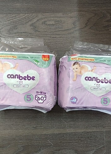 Canbebe 5 numara 2 (120 adet) 