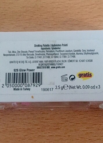 Beden Beaulis aydınlatıcı paleti